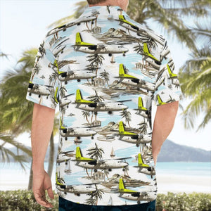 Airbaltic fokker hawaiian shirt, Hawaiian Shirt Gift, Christmas Gift