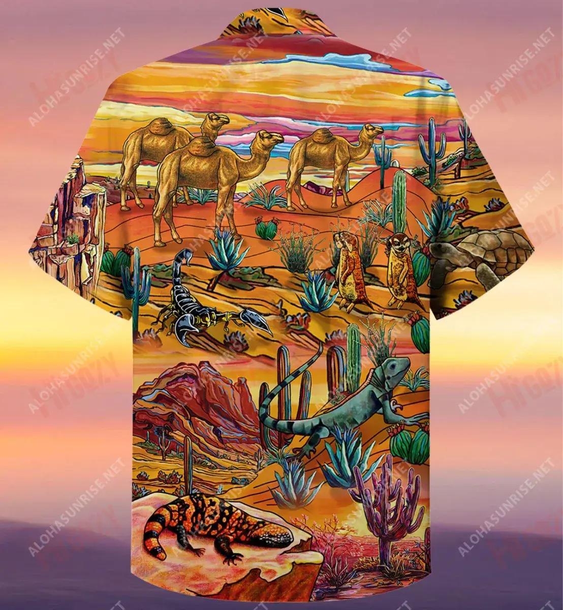 The Desert Where Life Begins Short Hawaiian Shirt Summer Hawaiian T Shirts Best Hawaiian Shirts Hawaiian Shirt Pattern, Hawaiian Shirt Gift, Christmas Gift