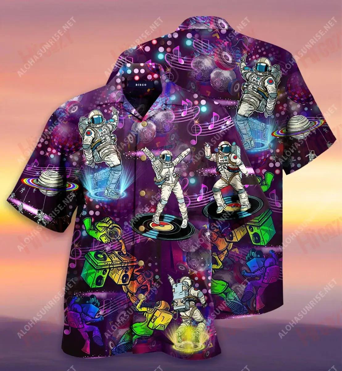 Everybody Needs A Little More Disco Short Hawaiian Shirt Ocean Aloha Shirt Best Hawaiian Shirts Funny Hawaiian Shirts, Hawaiian Shirt Gift, Christmas Gift