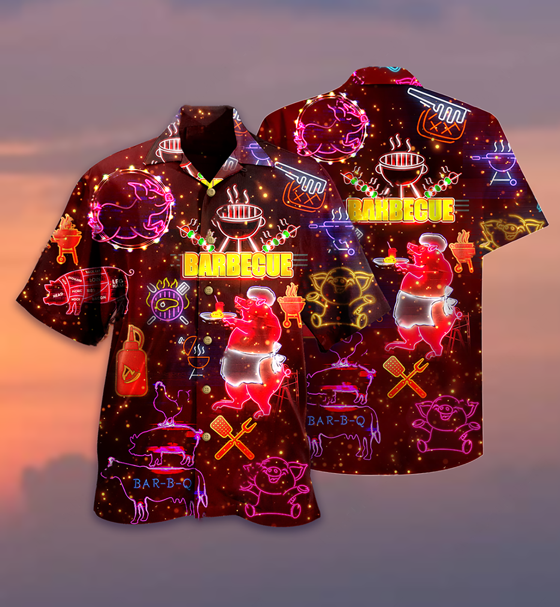 Food Lover - Hawaiian Shirt, Hawaiian Shirt Gift, Christmas Gift