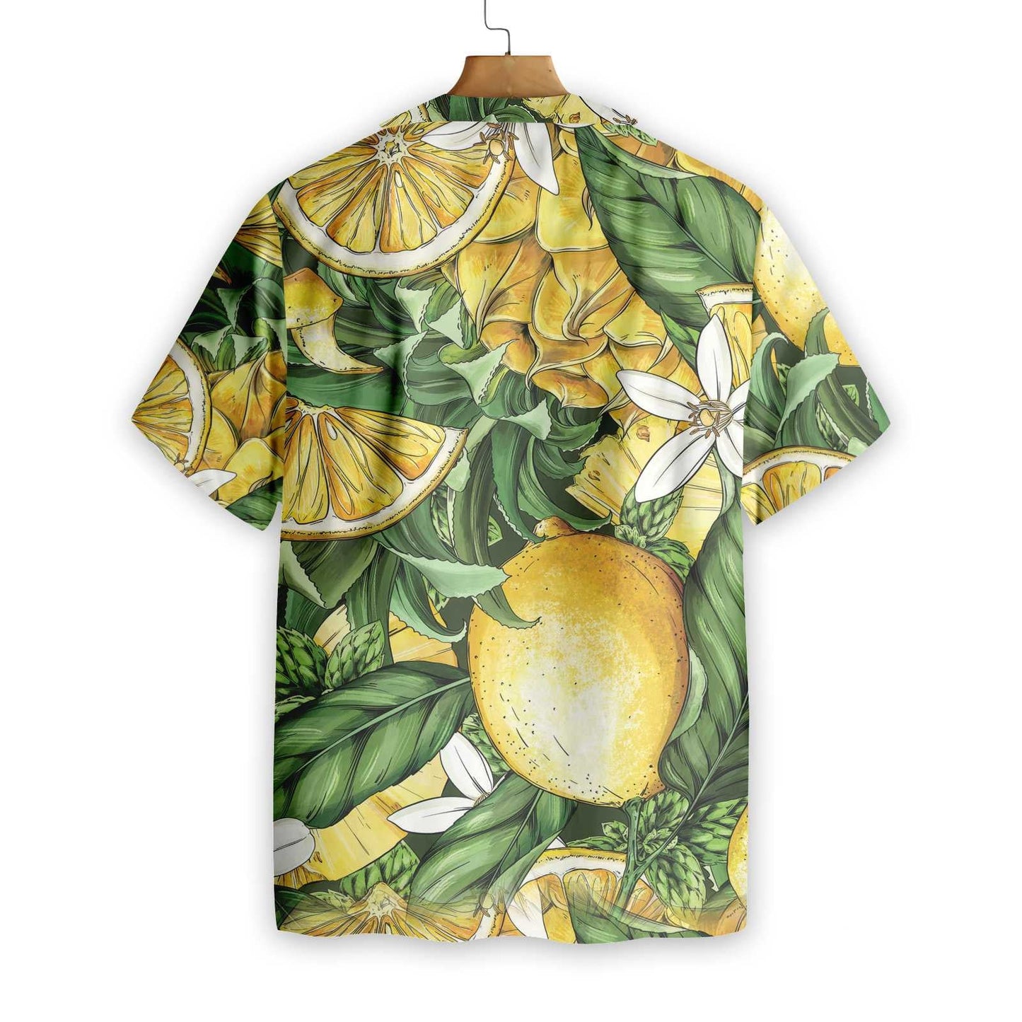 Spring Time Lemon And Pineapple Hawaiian Shirt, Hawaiian Shirt Gift, Christmas Gift