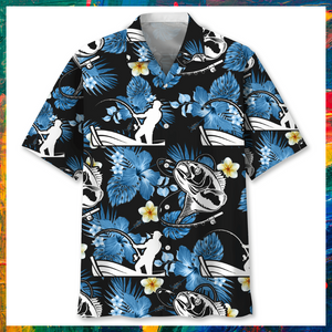 Fishing nature Hawaiian shirt_ Hawaiian Shirt Gift, Christmas Gift