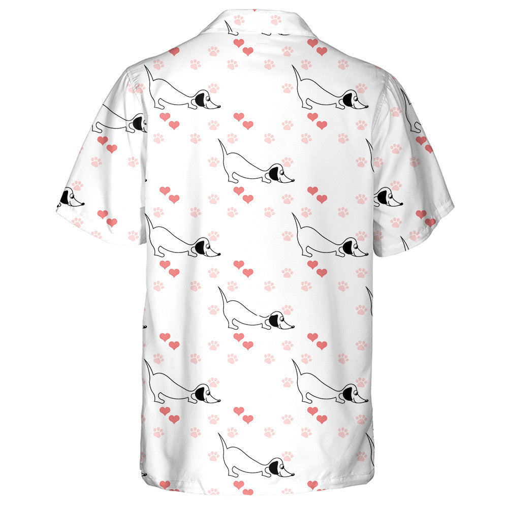 Dog Sniffing With Head Isolated Background Hawaiian Shirt,Hawaiian Shirt Gift, Christmas Gift