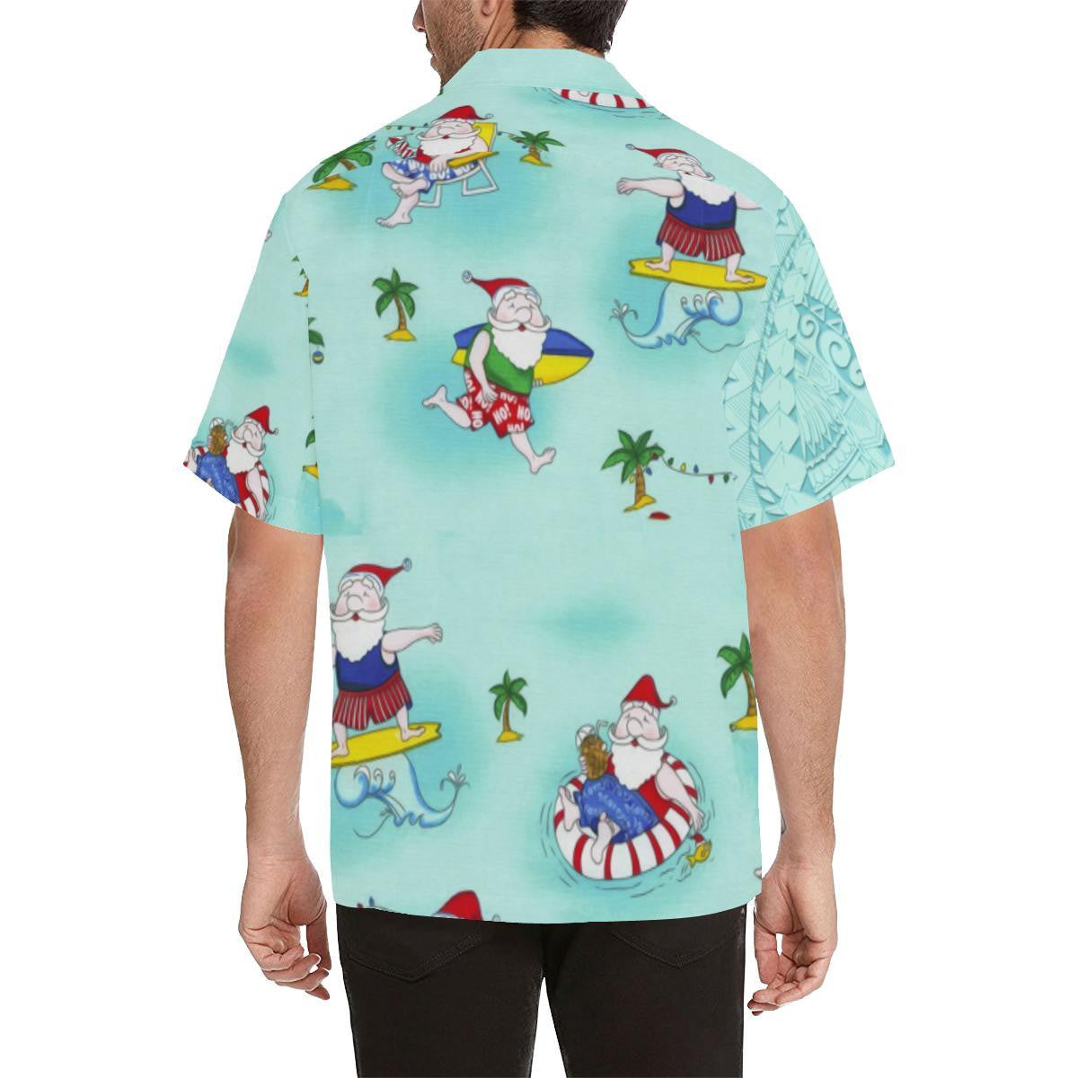 Hawaiian Shirt Christmas Polynesian Maoli Kanaka Funny Design, Hawaiian Shirt, Christmas Gift