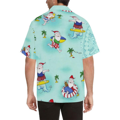 Hawaiian Shirt Christmas Polynesian Maoli Kanaka Funny Design, Hawaiian Shirt, Christmas Gift