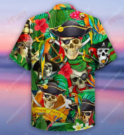Sailors Tell Stories, Pirates Make Ledgends Unisex Hawaiian Shirt Hobbies Short Sleeve Hawaiian Crazy Shirts Hawaiian Shirts For Men, Hawaiian Shirt Gift, Christmas Gift