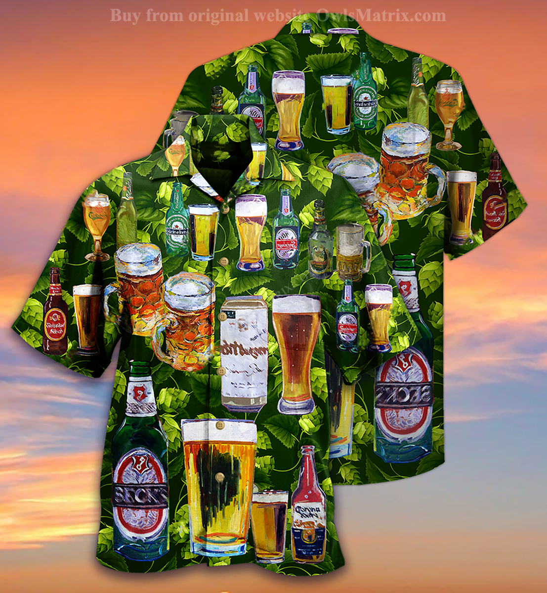Beer Love It - Hawaiian Shirt ,Hawaiian Shirt Gift, Christmas Gift