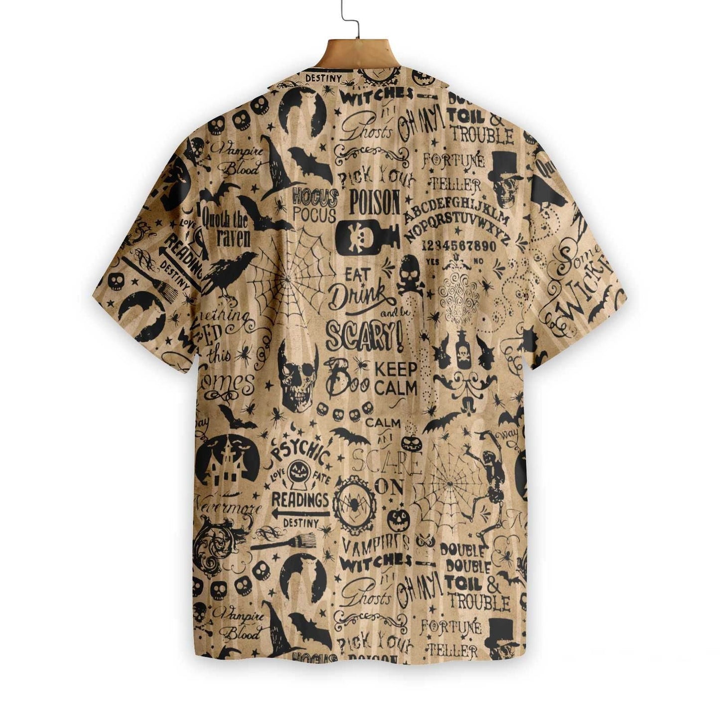 Halloween Ouija Shirt For Men Hawaiian Shirt, Hawaiian For Gift