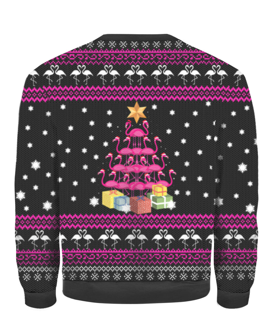 Funny Flamingo Tree Ugly Christmas Sweater, Christmas Gift, Gift Christmas 2024