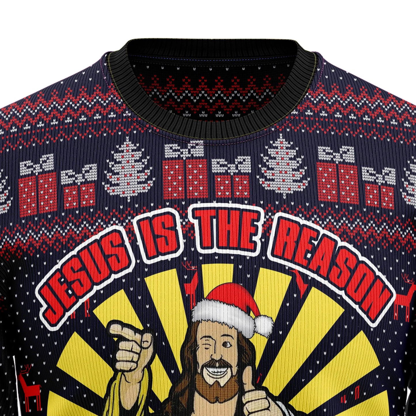 Jesus Is The Reason For The Season Ugly Christmas Sweater,Christmas Ugly Sweater,Christmas Gift,Gift Christmas 2024