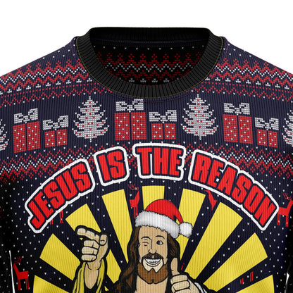Jesus Is The Reason For The Season Ugly Christmas Sweater,Christmas Ugly Sweater,Christmas Gift,Gift Christmas 2024
