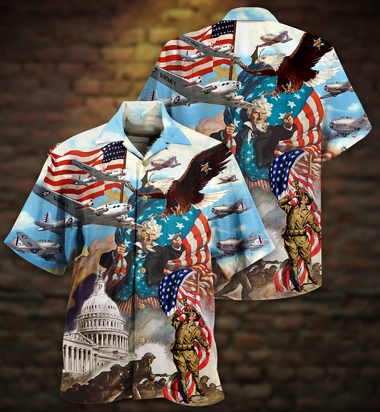 America War And Peace - Hawaiian Shirt, Hawaiian Shirt Gift, Christmas Gift
