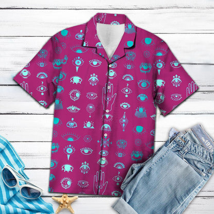 Pink Scorpio Old Aged Tool Zodiac Sign Hawaiian Shirt, Hawaiian Shirt Gift, Christmas Gift