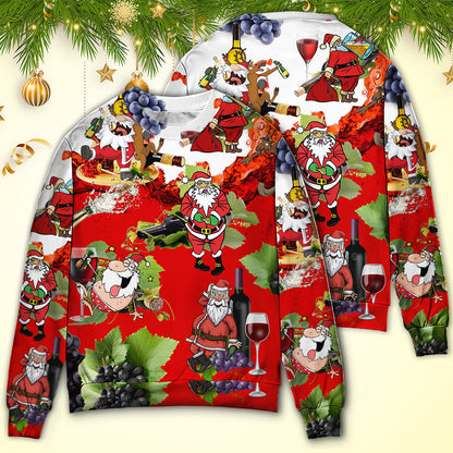 Christmas Santa Get Drunk At Christmas Party Ugly Christmas Sweater, Christmas Gift, Gift Christmas 2024