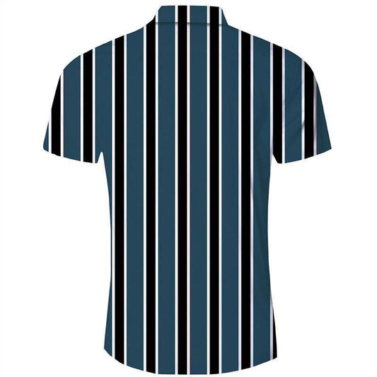 Buy Mens Hawaiian Shirts Stripe-Hawaiian Shirt Gift, Christmas Gift