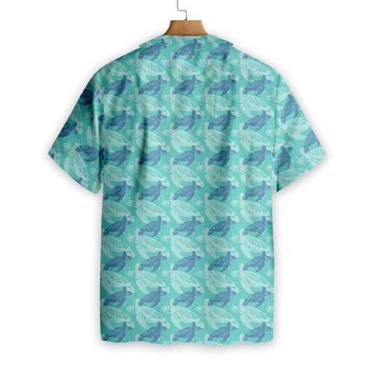 Great Marine Life Sea Turtle Hawaiian Shirt,Hawaiian Shirt Gift, Christmas Gift