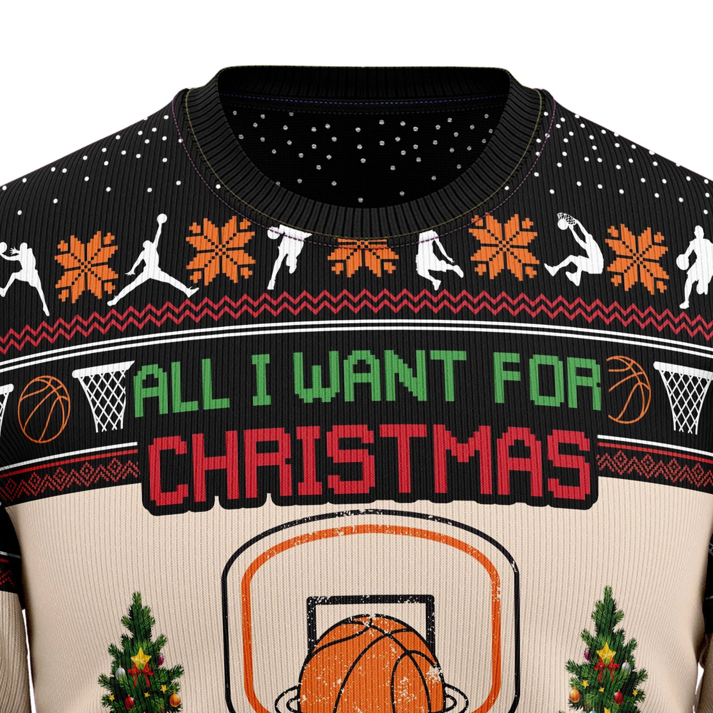 All I Want For Christmas Is More Time For Basketball G5115 Ugly Christmas  Sweater Christmas Tshirt Hoodie Apparel,Christmas Ugly Sweater,Christmas Gift,Gift Christmas 2024