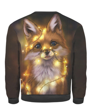 Fox Merry Christmas Ugly Christmas Sweater, Christmas Gift, Gift Christmas 2024