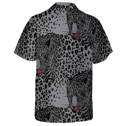 Leopards With Animals Of Wildlife Modern Beast Style Hawaiian Shirt, Hawaiian Shirt Gift, Christmas Gift