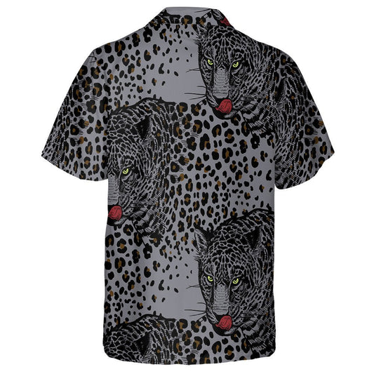 Leopards With Animals Of Wildlife Modern Beast Style Hawaiian Shirt, Hawaiian Shirt Gift, Christmas Gift