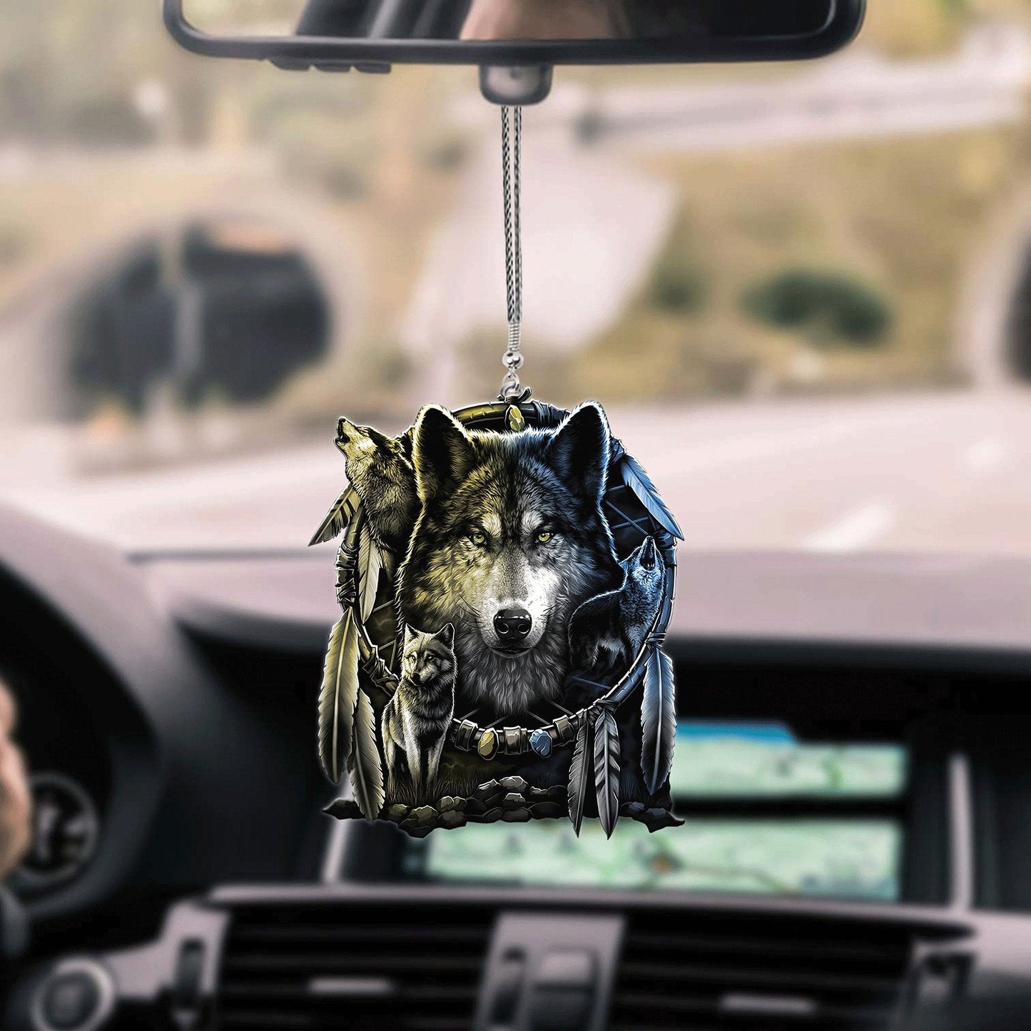 Native American Car Hanging Ornament, Native American Ornament For Auto, Christmas Decoration