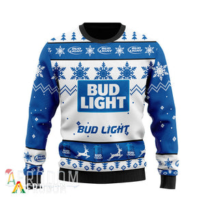 Bud Light Ugly Christmas Sweater,Christmas Ugly Sweater,Christmas Gift,Gift Christmas 2022