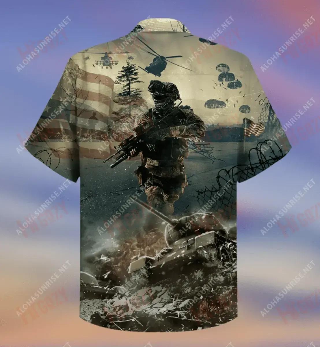 Brave Steps Unisex Short Sleeve Shirt Ocean Hawaiian T Shirts Best Hawaiian Shirts Hawaiian Shirts For Men, Hawaiian Shirt Gift, Christmas Gift