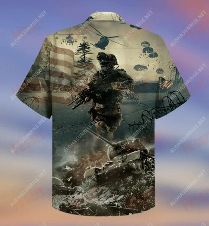 Brave Steps Unisex Short Sleeve Shirt Ocean Hawaiian T Shirts Best Hawaiian Shirts Hawaiian Shirts For Men, Hawaiian Shirt Gift, Christmas Gift