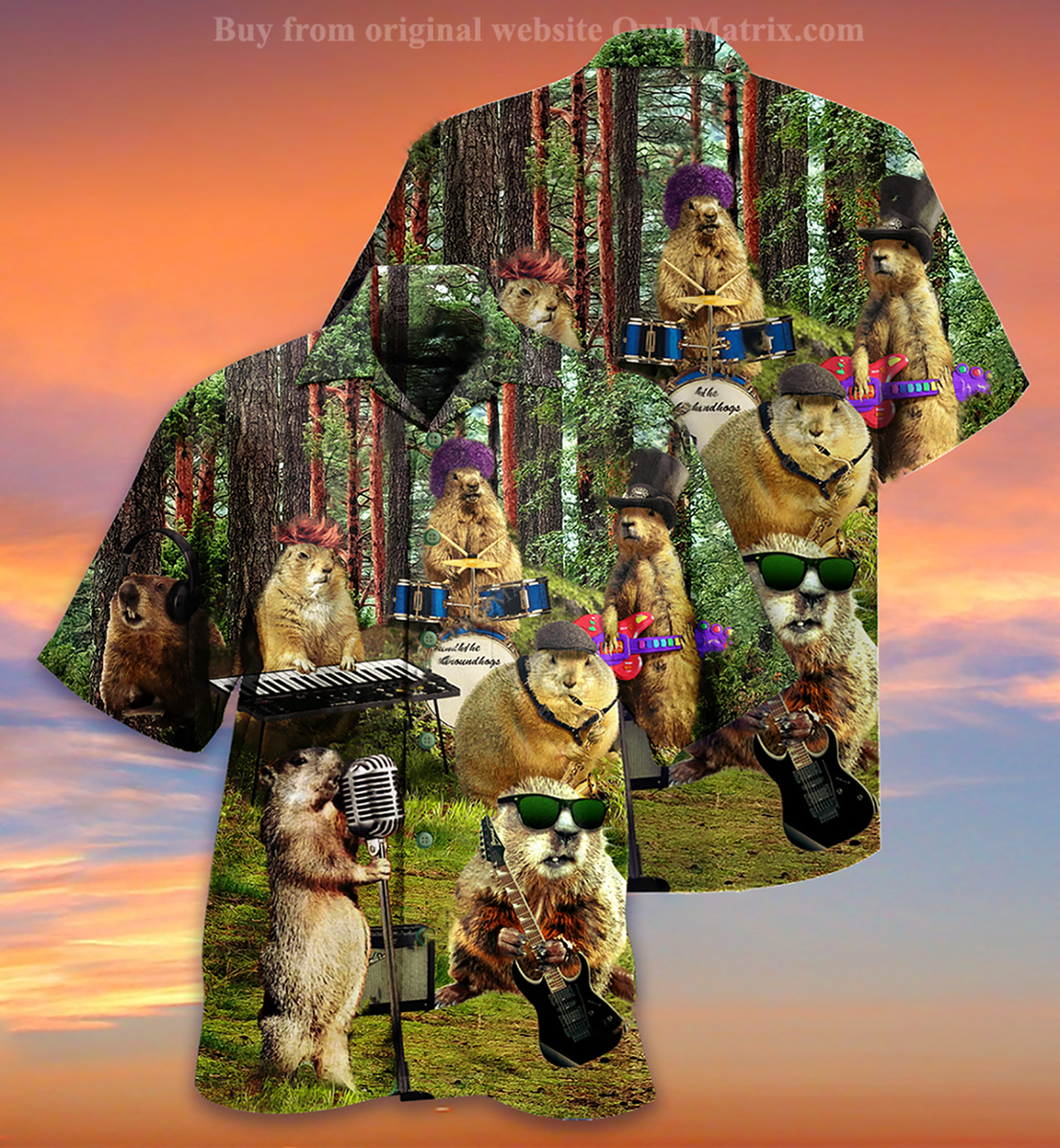 Animals Sing A Song - Hawaiian Shirt, Hawaiian Shirt Gift, Christmas Gift