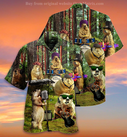Animals Sing A Song - Hawaiian Shirt, Hawaiian Shirt Gift, Christmas Gift