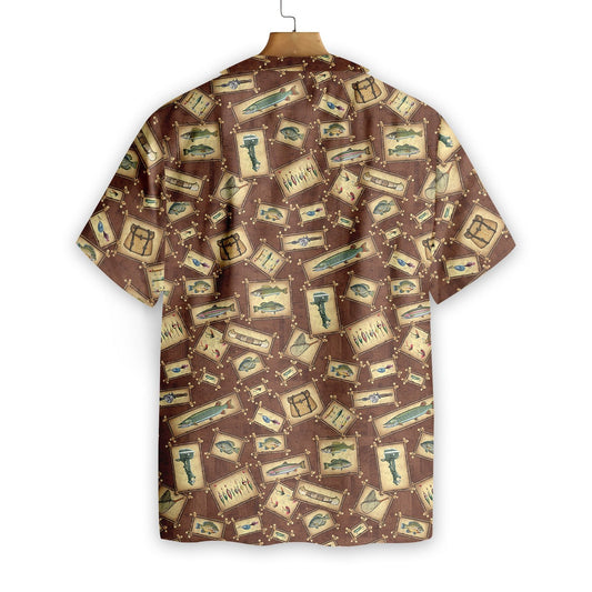 Fishing Tool Collection Complex Design Hawaiian Shirt,Hawaiian Shirt Gift, Christmas Gift