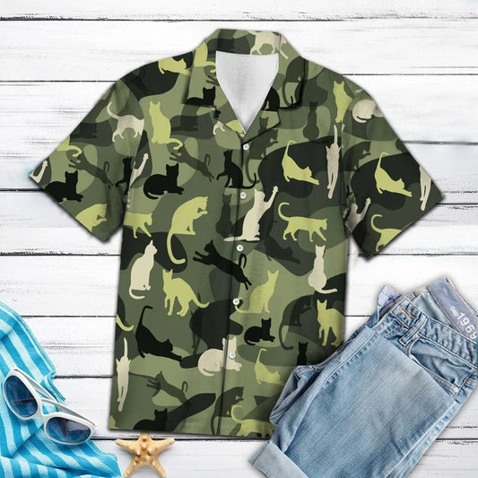 Cute Pig Farm Lovers Black And White Pattern Hawaiian Shirt, Hawaiian Shirt Gift, Christmas Gift