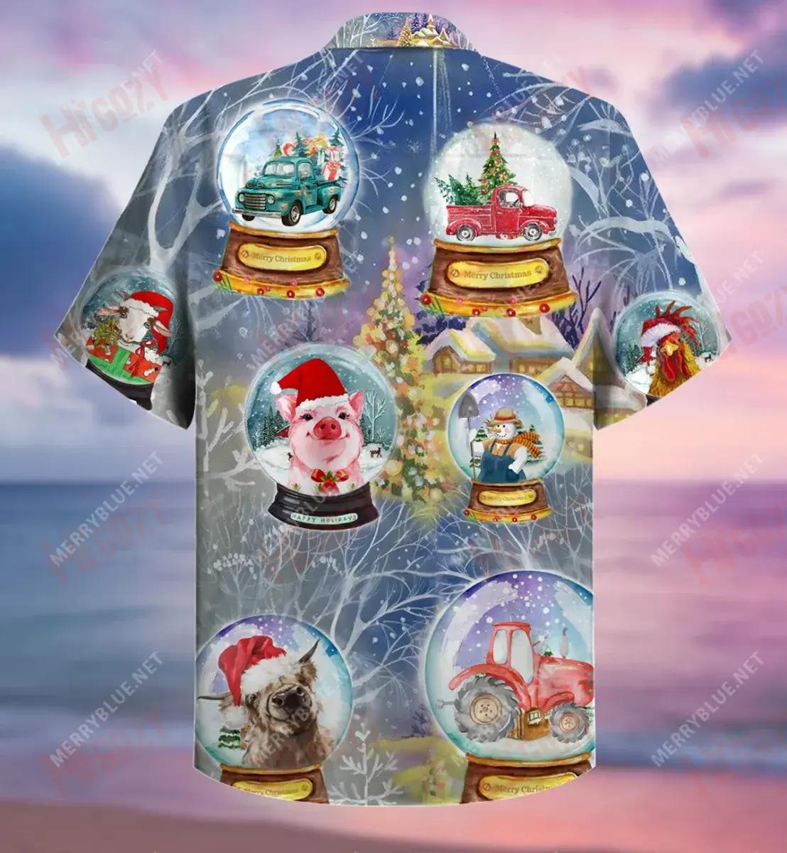 Farmer Funny Global Unisex Hawaiian Shirt Ocean Short Sleeve Hawaiian Crazy Shirts Hawaiian Shirt Pattern, Hawaiian Shirt Gift, Christmas Gift