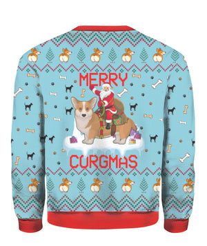 Funny Dog Merry Corgmas Ugly Christmas Sweater, Christmas 3D Sweatshirt, Gift Christmas 2024