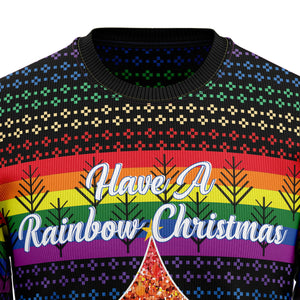 LGBT Rainbow Ugly Christmas Sweater,Christmas Ugly Sweater,Christmas Gift,Gift Christmas 2024