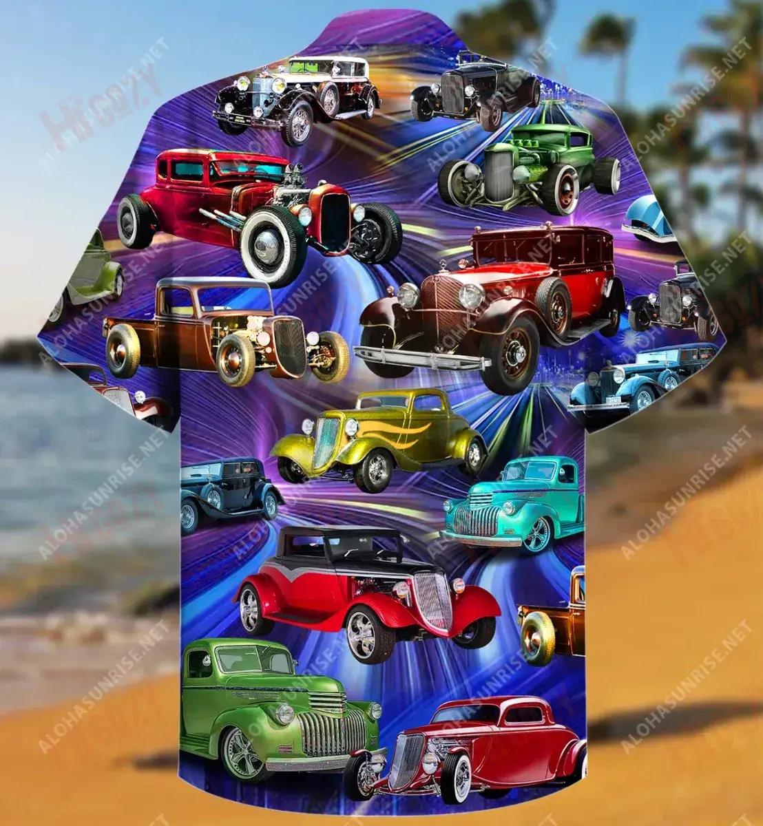 Hot Rod Faster Than Light Unisex Short Sleeve Shirt Ocean Hawaiian T Shirts Best Hawaiian Shirts Hawaiian Shirts For Men, Hawaiian Shirt Gift, Christmas Gift