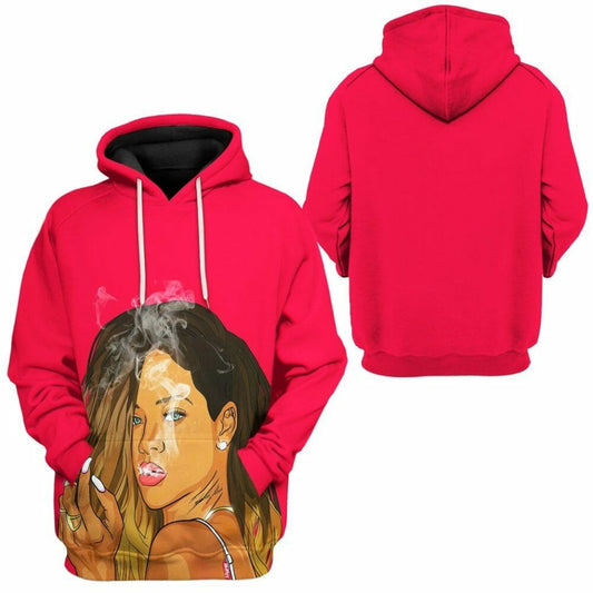 3D Rihanna Custom Tshirt Hoodie Apparel