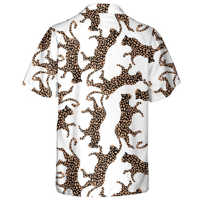 Modern Trendy Leopard Spots Fashion And Surface Design Hawaiian Shirt, Hawaiian Shirt Gift, Christmas Gift