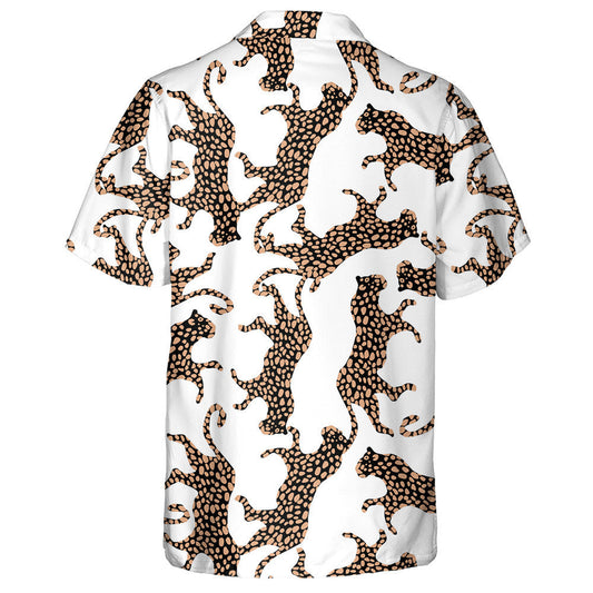Modern Trendy Leopard Spots Fashion And Surface Design Hawaiian Shirt, Hawaiian Shirt Gift, Christmas Gift