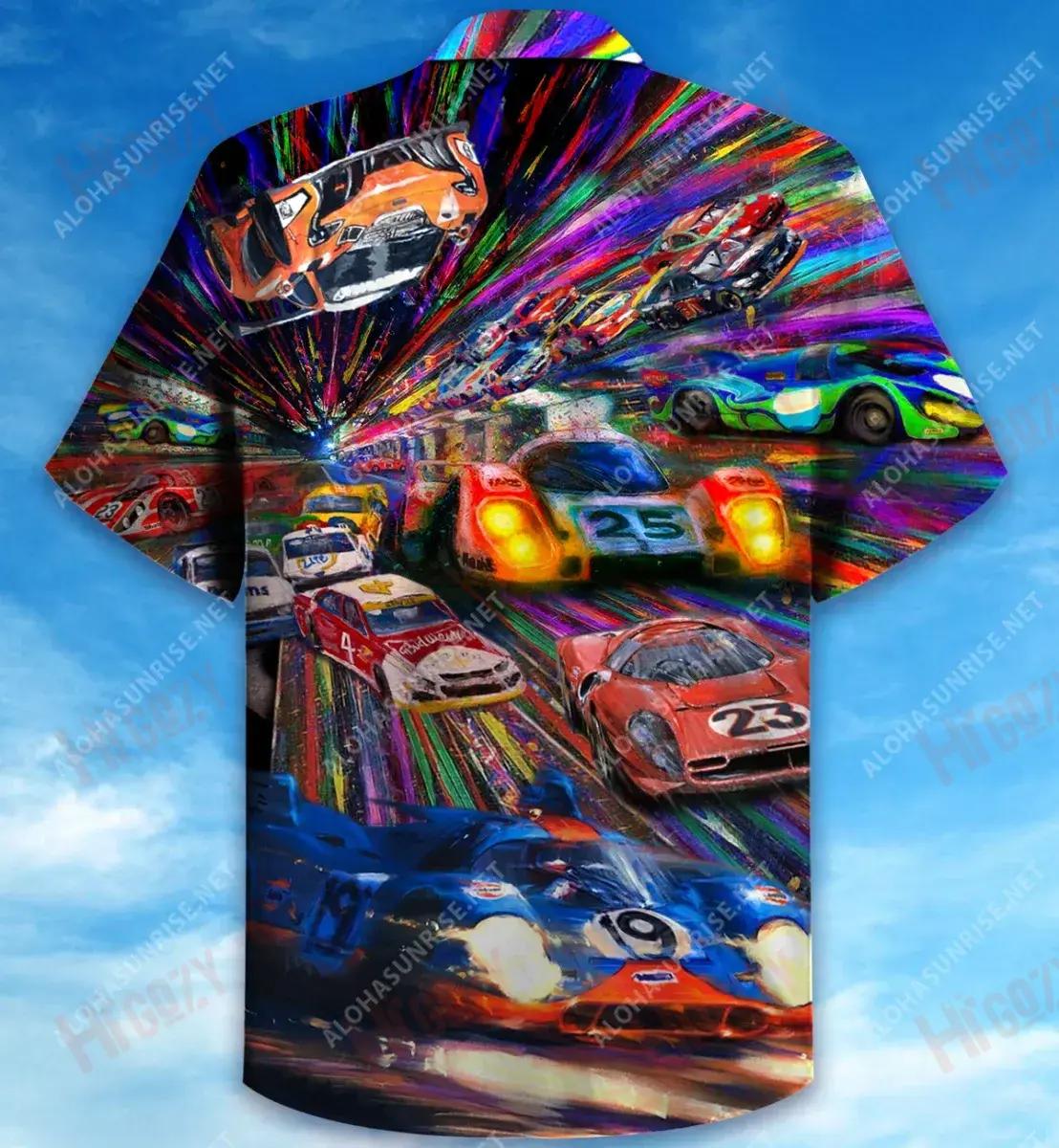 Weekends Are For The Race Cars Unisex Hawaiian Shirt Ocean Tropical Shirts Best Hawaiian Shirts Funny Hawaiian Shirts, Hawaiian Shirt Gift, Christmas Gift
