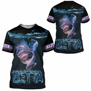 3D Betta Custom Tshirt Hoodie Apparel