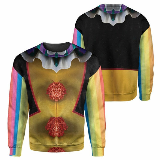 Clown - 3D Rundum Bedrucktes Shirt T-Shirt Hoodie Bekleidung