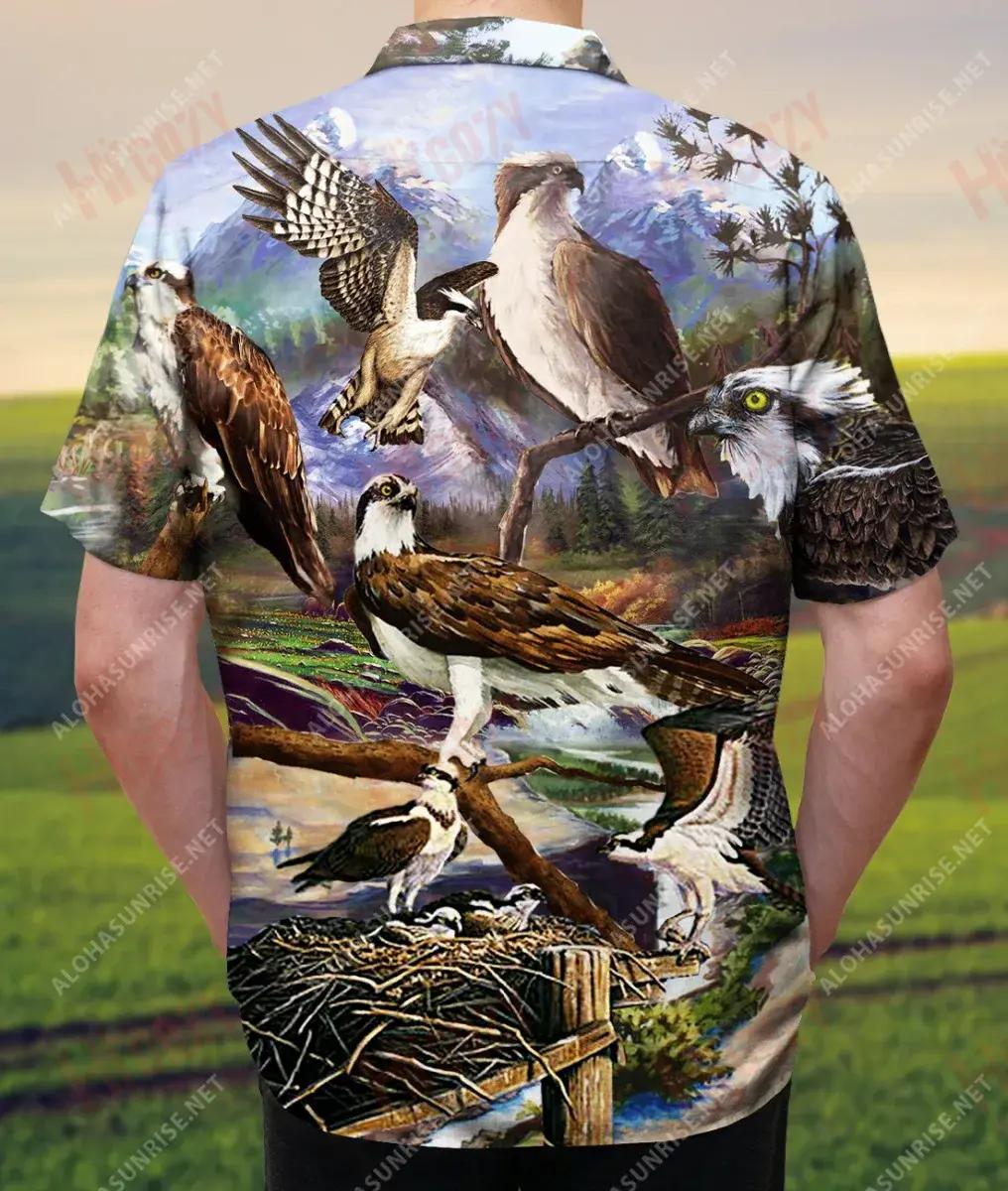 Be Still And The Sky Will Speak To You Osprey Unisex Hawaiian Shirt Vacation Short Sleeve Custom Hawaiian Shirts Hawaiian Shirts For Women, Hawaiian Shirt Gift, Christmas Gift