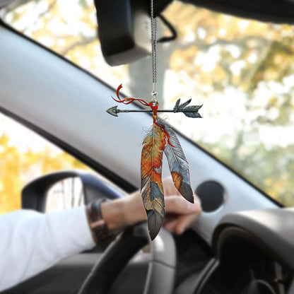 Native American Car Hanging Ornament, Gift For New Car, Christmas Decoration