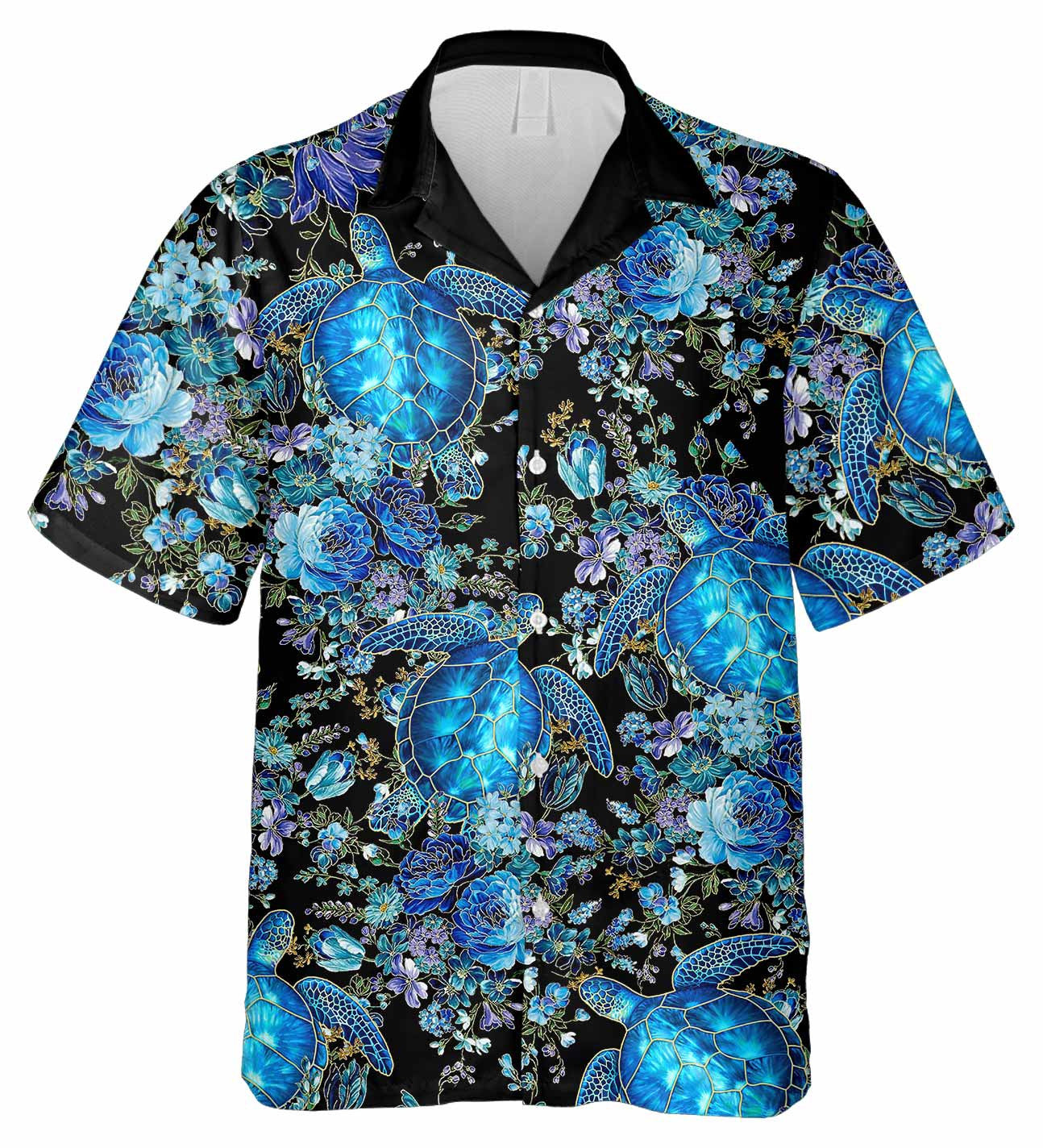 Salty Lil' Beach - Turtle Pattern Hawaiian Shirt,Hawaiian Shirt Gift, Christmas Gift