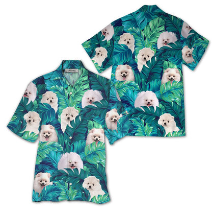 Pomeranian Hawaiian Shirt, Hawaiian Shirt Gift, Christmas Gift