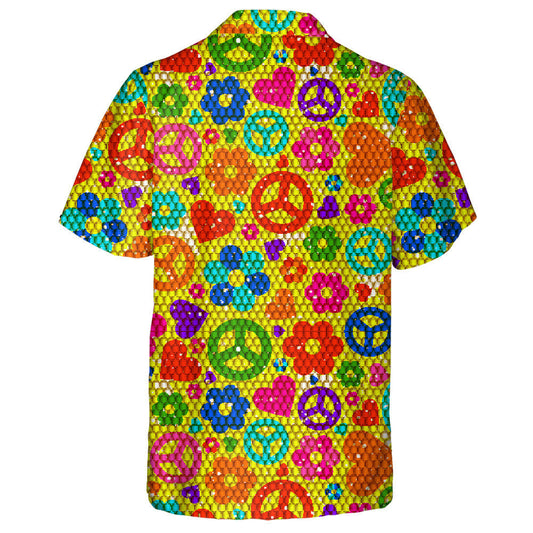 Hand-Drawn Music Instruments And Ornamental Floral Elements Hawaiian Shirt, Hawaiian Shirt Gift, Christmas Gift