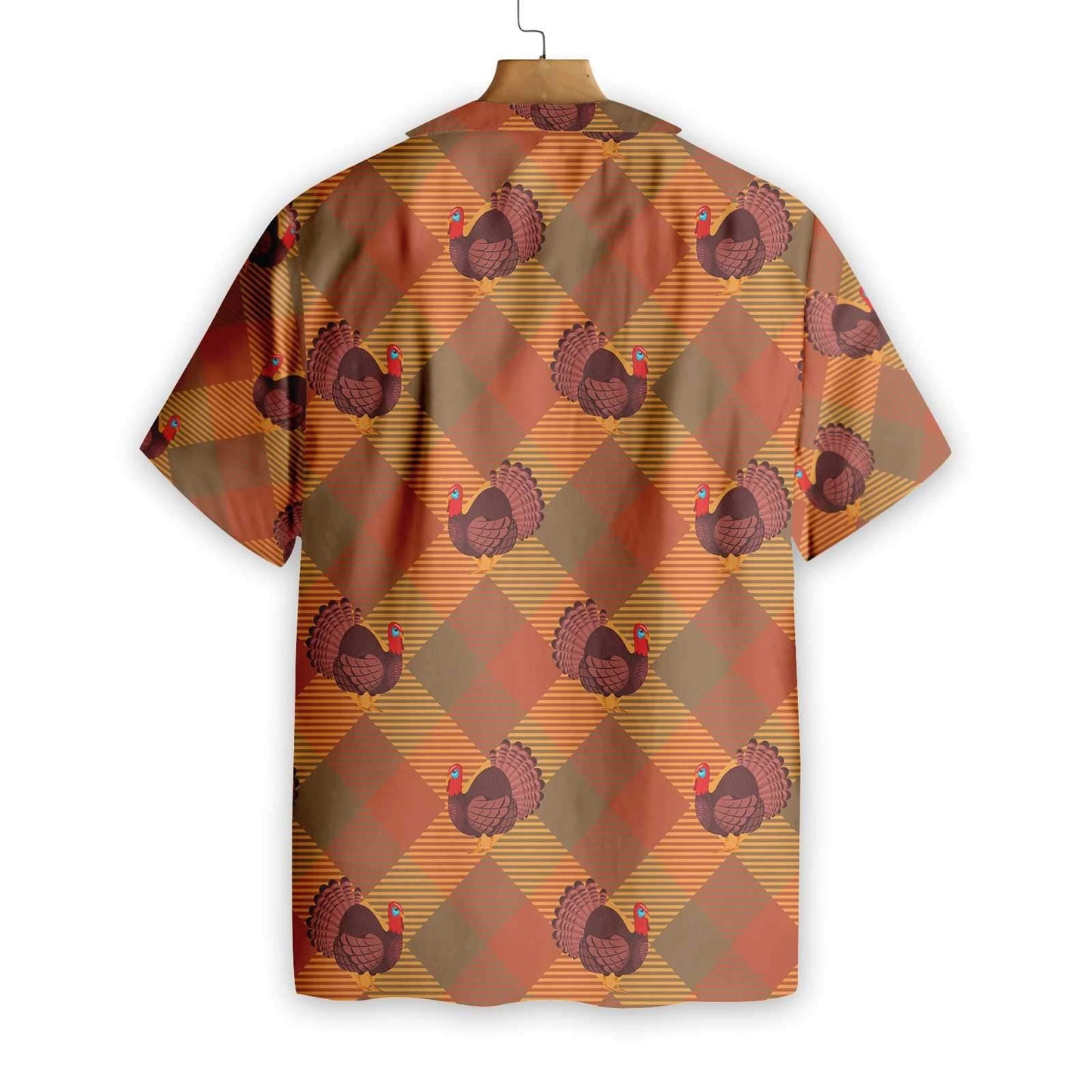 Pretty Turkey For Holiday Thanksgiving Hawaiian Shirt, Hawaiian Shirt Gift, Christmas Gift