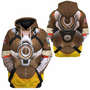 3D Tracer Overwatch Custom Tshirt Hoodie Appreal