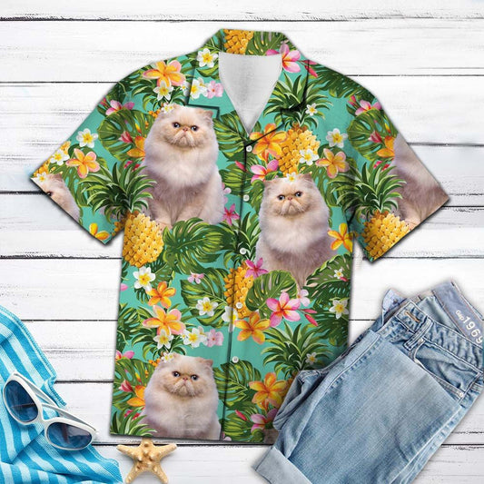 Himalayan With Plumeria And Flowers Design Hawaiian Shirt, Hawaiian For Gift
